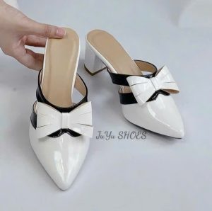 Giày cao gót đế vuông 5 cm